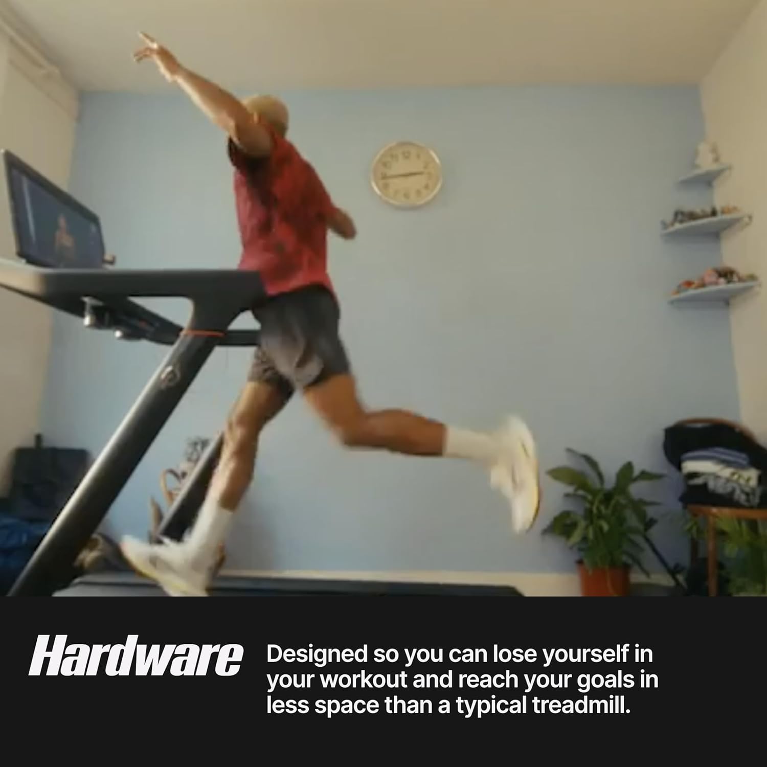 Tread | Treadmill for Running, Walking, and Hiking with Manual or Auto-Incline Options and Immersive 24” HD Touchscreen