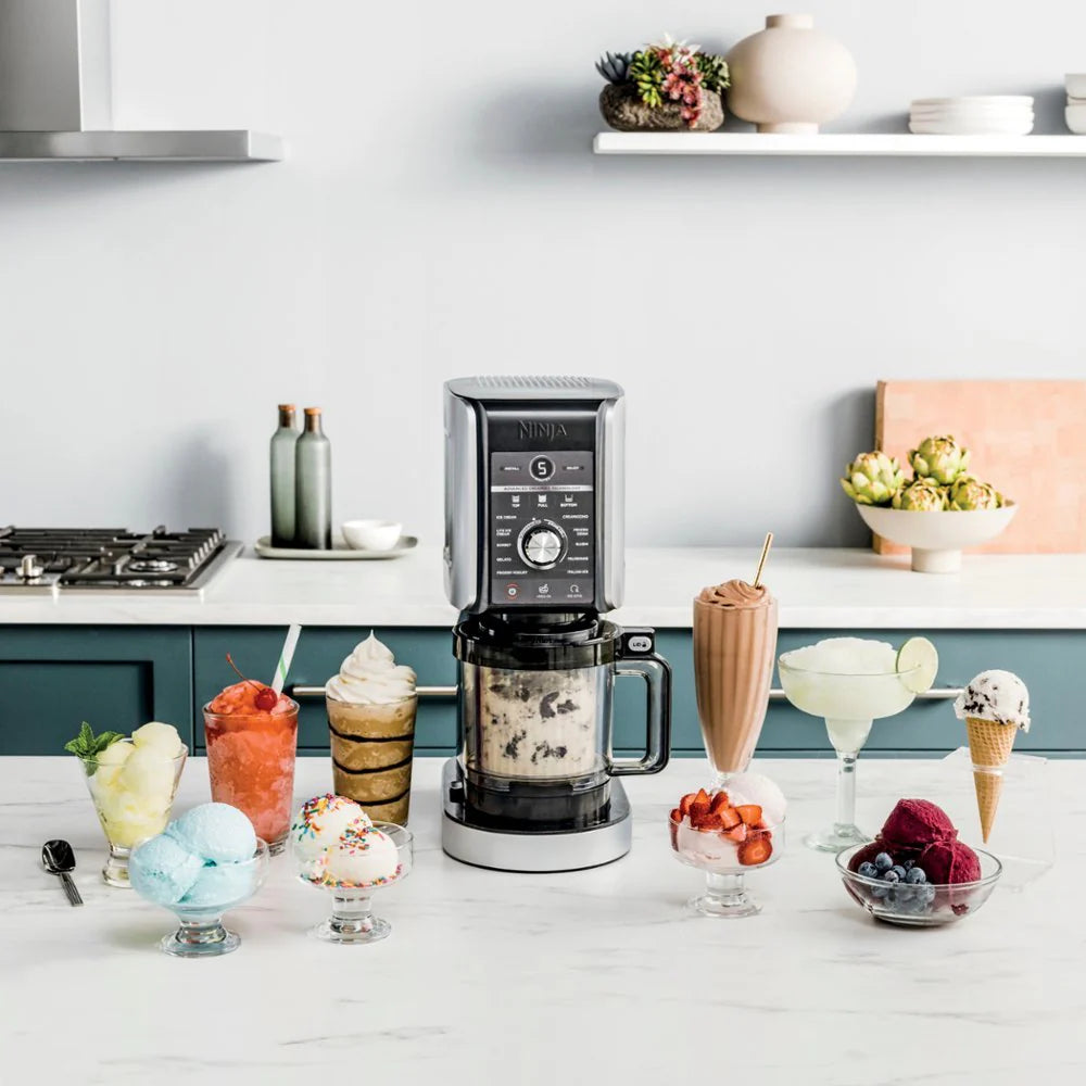 Ninja Creami Deluxe 11-In-1 Ice Cream and Frozen Treat Maker - Silver